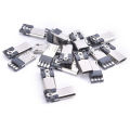 20 pcs 4 Pin Micro USB Jack USB Plug Male Connector Port Sockect Plug Terminals. 