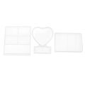 1pc photo frame shaped jewelry tool UV epoxy resin silicone mold. 