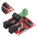 Electronic Component 7A/160W DC Motor Driver Module 6.5V-27V L298 PWM DC Motor Driver Module High Power 2‑Channel L298 Logic Driver Module Speed Control. 