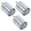 3X DC 9V 6760RPM Rotary Speed 2 Pin 2P Terminals Electric Mini Motor. 