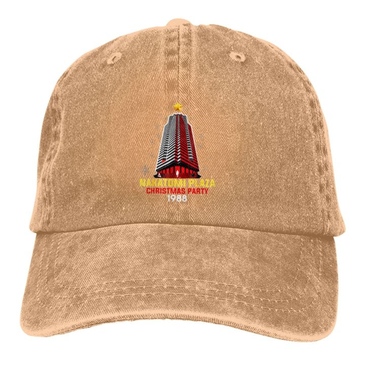 Summer Cap Sun Visor Nakatomi Plaza Cool Hip Hop Caps Die Hard Movie Christmas Party 1988 Bruce Willis Cowboy Hat Peaked Hats