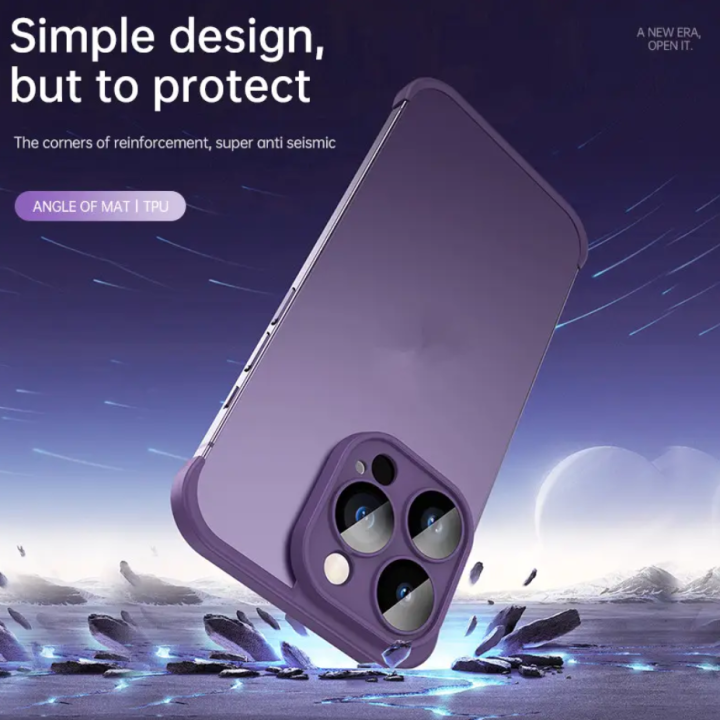 Camera%20Lens%20Frame%20Protector%20Bumper%20Backcover%20Soft%20TPU%20Shockproof%20Back%20Cover%20Real%20bare%20corner%20pad%20For%20iPhone%2012%2012%20pro%2012%20pro%20max%2013%2013%20pro%2013%20pro%20max%2014%2014%20pro%20max%20-%20Image%205