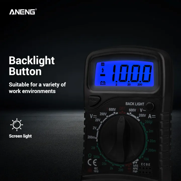 ANENG%20XL830L%20Digital%20Multimeter%20Esr%20Meter%20Testers%20Automotive%20Electrical%20Dmm%20Transistor%20Peak%20Tester%20Meter%20Capacitance%20Meter%20-%20Image%203
