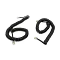 Telephone Handset Spiral Cord – Coiled Cord. 