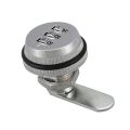 Mail Box lock-2 x 3-Digit Combination Camlock-silver. 