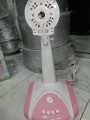 kawashi Table Fan - white & pink. 