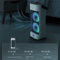 Portable Air Conditioner for Office 6 Gears Wind Black White. 