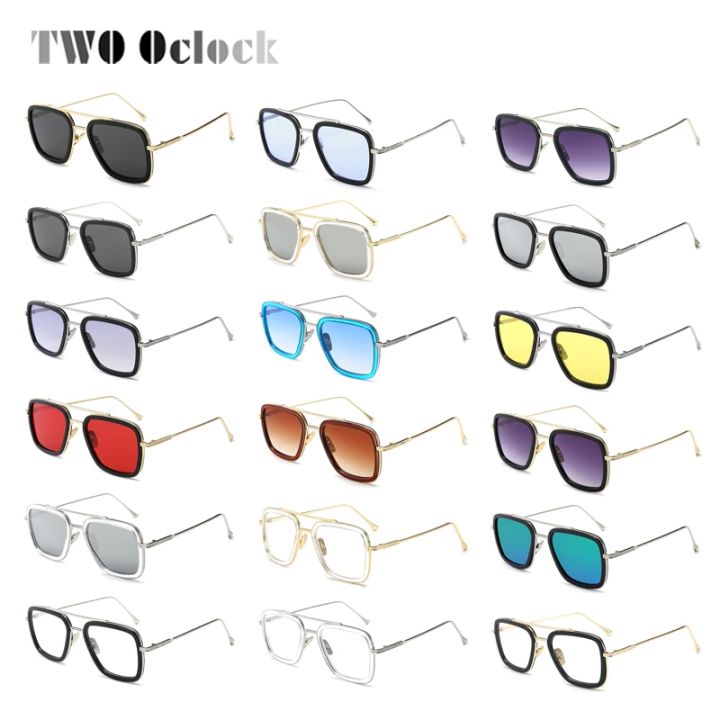 Tony%20Stark%20Sunglasses%20Men%20Vintage%20Retro%20Men's%20Glasses%20Iron%20Man%203%20Sunglases%20Yellow%20Red%20Sun%20Glass%202019%20Shades%20Men%20oculos%20W66218%20-%20Image%204