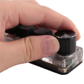 Knob Mechanical Keyboard Fast Office Volume Control Keyboard for Laptop Computer Black. 