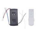 Universal Ceiling Fan Remote Control Kit Replacement, 6-Speed & Timing, Remote Replacement for DC Ceiling Fan Light. 