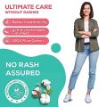 Evereve 100% Us Cotton Ultra Thin Rash Free Sanitary Pads Combo,Pack of 14 Pads,4 Heavy,8 Medium & 2 Panty Liners, Unscented, Leakproof, Zero Toxin, Dermatologically Tested, Individual Disposal Bags (FROM INDIA SAB). 