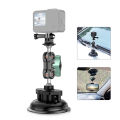 Camera Mount Car Holder 360 Degree Rotating Dual Ball Head Suction Cup Camera Car Mount for Outdoor Shooting. 