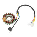Motor Stator Insulation Wires High Electromagnetic Flow Professional Stator Coil Stable Strong Magnetic Conductivity for ATV. 