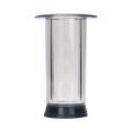 Portable Coffee Maker French Press Barista Tools Coffee Pot Air Press Drip Coffee Machine Filters Paper Black. 