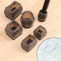 1/4Pcs Chair Leg Caps Rubber Feet Protector Stool Table Furniture Leg Cover Non Slip Felt Bottom Pads Round Square Floor Protectors. 