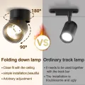 Led Light Spotlight Ceiling Lights 10W/15W Spot Led Lamp 220V Surface Mounted Spots Light Adjustable for Living Room Bedroom Kitchen. 