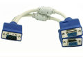 VGA Male to 2VGA Female Converter Cable VGA male to VGA Female Splitter Vga Y-Splitter 2 Way Computer Monitor TV Cable Cp_1_87_690L. 