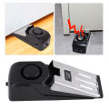 Portable Security Home Wedge Shaped Door Stop Block Alarm Blocking Stopper 100 dB. 