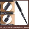 10Pcs Braid Tool Plastic Hair Styling Comb Set New Rat Tail Combs Teasing Hair Brush Edge Brush Hair Tail Tools Triple Teasing Comb. 