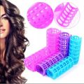 PLASTIC HAIR ROLLERS SET OF 10 ( L ). 