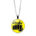 3 Anime Cobra Kai Necklaces Daniel LaRusso Movie Karate Kid Cosplay Prop Necklace Pendant Men and Women Jewelry Gifts. 