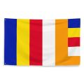 Sri lanka Buddhist Flag Size [25.5cm x 35.5cm], [35.5cm x 58.5cm], [61cm x 102cm] Flag by Srilankan. 