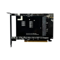 OCP NIC 3.0 PCIe X16 to Gen-Z 4C+ /SFF-TA-1002 Adapter Card External Chassis Expansion Card PCIe 4.0 X16 Support. 
