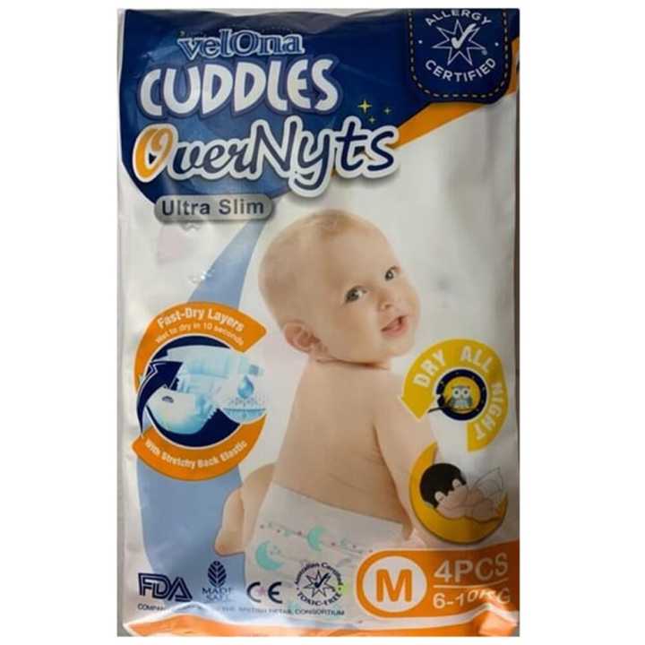 Velona Cuddles Over Nyts Ultra Slim Medium (6-10Kg) Pc