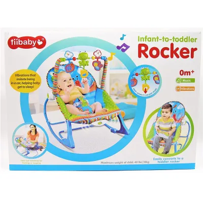 New 3 in 1 Royal Ibaby Newborn To Toddler Portable Musical Rocker ...