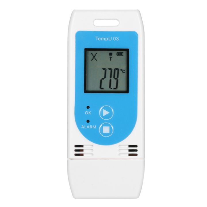 Temperature Humidity Logger USB Temperature Humidity Data Logger Reusable RH TEMP Data Logger ...