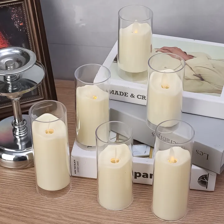 Led%20Flameless%20Electric%20Candles%20Lamp%20Acrylic%20Glass%20Battery%20Flickering%20Fake%20Tealight%20Candle%20Bulk%20for%20Wedding%20Christmas%20-%20Image%206