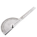 180° Angle Ruler Protractor Stainless Steel Ruler With 180 Degree Angle Square Woodworking 10cm Angle Measuring Goniometer. 