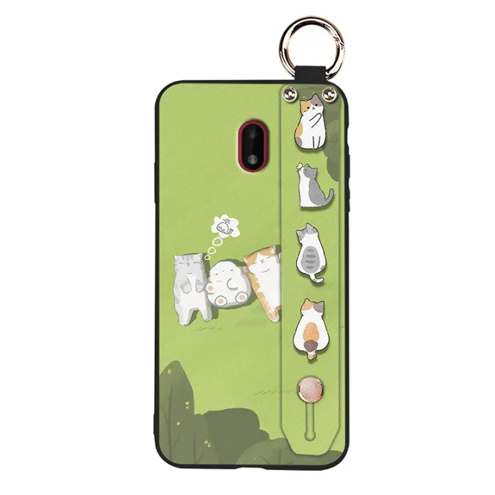 Waterproof%20Durable%20Phone%20Case%20For%20Nokia%20C1%20Plus%20Lanyard%20protective%20Fashion%20Design%20Phone%20Holder%20Back%20Cover%20ring%20Cartoon%20-%20Image%205