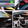 Car Led Lights with Fuse Protection for Automotive Flexible Neon Car Interior Decoration 12v Wire Led Light Strip-Green-3M. 