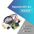 NE555 Doorbell Suite Electronic Production Doorbell Suite DIY Kit Ding dong doorbell PCB welding laboratory. 