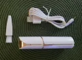 18k Gold Plated Rechargeable Facial Trimmer Frt Finishing Touch Flawlbss or Flawless Hair Remover Machine. 