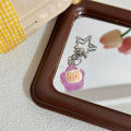 Stylish Keychain Girls Adorable Kawaii Bag Charm Trendy Cute Keyring for Car Key Accessories Bag Pendant. 