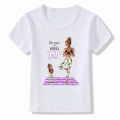 New Mom and Daughter Print T-shirt girls childern Fashion Summer Tops Kids clothes Short Sleeve Girls T shirt Tumblr Clothing. 