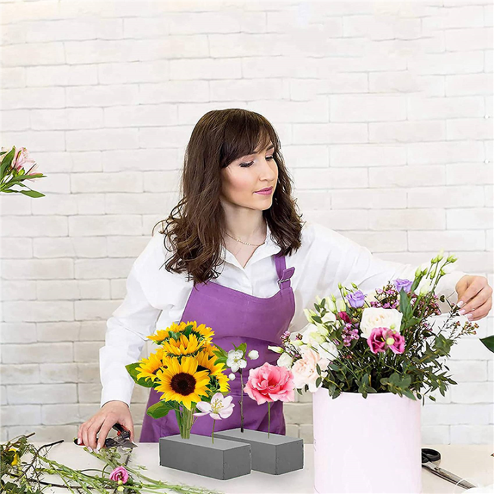 8Pcs%20Dry%20Floral%20Foam%20for%20Artificial%20Flowers%20Wet%20Floral%20Foam%20Bricks%20Grey%20Florist%20Styrofoam%20Blocks%20for%20Flower%20Arrangement%20-%20Image%205