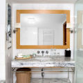 20 pcs Glass Wardrobe Clamp Mirror Clips Holder Fixing Plastic Cabinet Door Window Square Channel Retainer Grid. 
