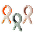 【Folio & Light】3pcs/set Abs Beach Towel Clips Large Plastic Windproof Clothes Hanging Peg Quilt Clamp Holder For Beach Chair Cruiser. 