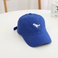 Fashion Soild Boys Baseball Cap Dinosaur Embroidered Cotton Snapback Hat Kids Outdoor Travel Sum Hats for 2 to 8year Child Hats. 