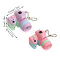 1Pc Mini Camera Key Chain Car Backpack Pendant Dollhouse Mini Camera Accessories. 
