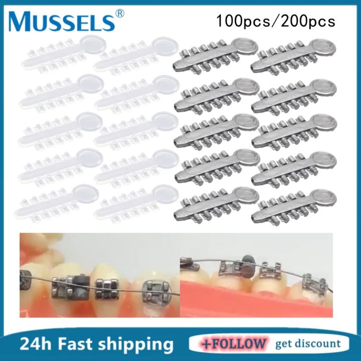 Dental Orthodontic Rotation Wedges Elastic Ligature Rotary Torsion Pad ...