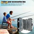 SuperRide 12 Compartments Fishing Lure Box Double Layer Fishing Lure Box Organizer Case with 12 Compartments Essential Gear for Anglers Double-layer Fishing Box. 
