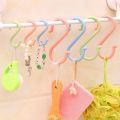 3pcs S Hooks Hanging Mini Plastic White S Shaped Utensils Clothes Towel Spoon Hangers Racks Hooks. 