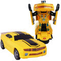 Bump & Go Transformer Robot Car Automatic Robot Car for Kids with Music & Light. 