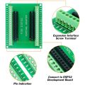 for arduino development board-2 x ESP32 Breakout Board-Green. 