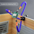 2X Bench Vise Work Bench Vise Welding Table with 3 Flexible Arms Soldering Iron Stand PCB Soldering Repair. 