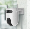 Ezviz Smart Home Camera H9c Dual 2K Out Door Wifi Camera. 
